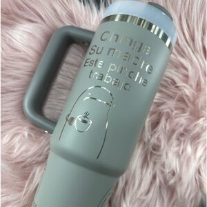 30 oz Stanley pinche trabajo engraved